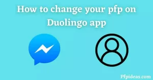 How to change pfp on messenger